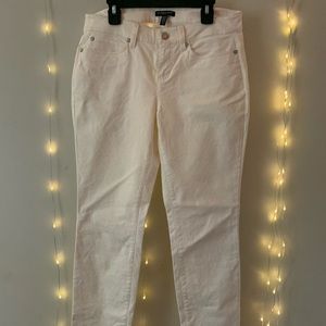 Eileen Fisher White Jeans